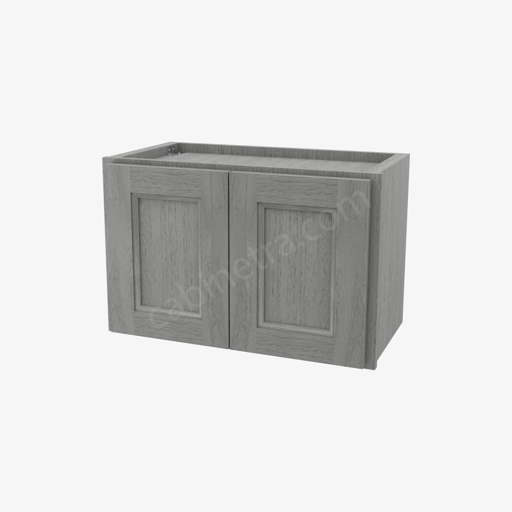 TG-W2415B Double Door Wall Cabinet | Forevermark Midtown Grey