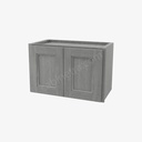 TG-W2415B Double Door Wall Cabinet | Forevermark Midtown Grey