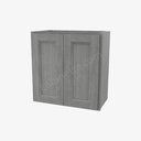 TG-W2424B Double Door Wall Cabinet | Forevermark Midtown Grey