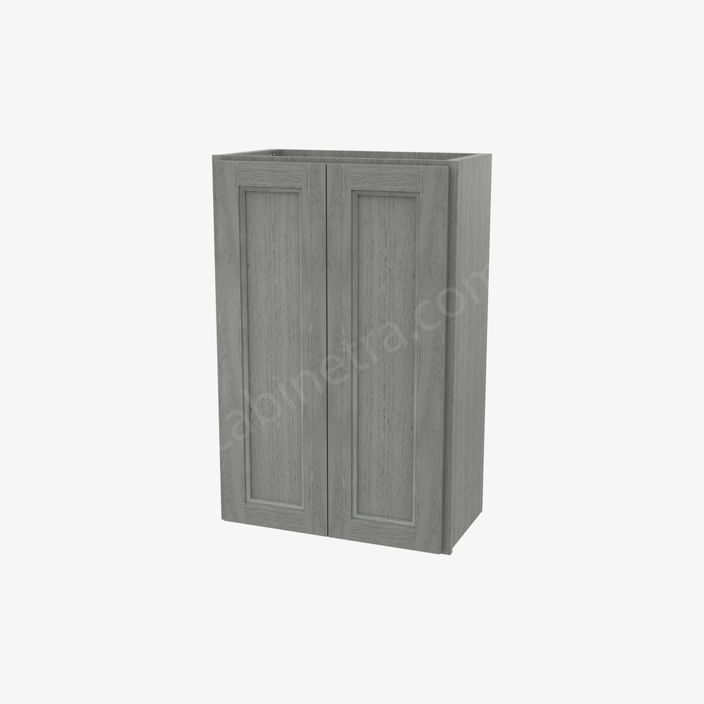 TG-W2436B Double Door Wall Cabinet | Forevermark Midtown Grey