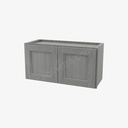 TG-W3015B Double Door Wall Cabinet | Forevermark Midtown Grey