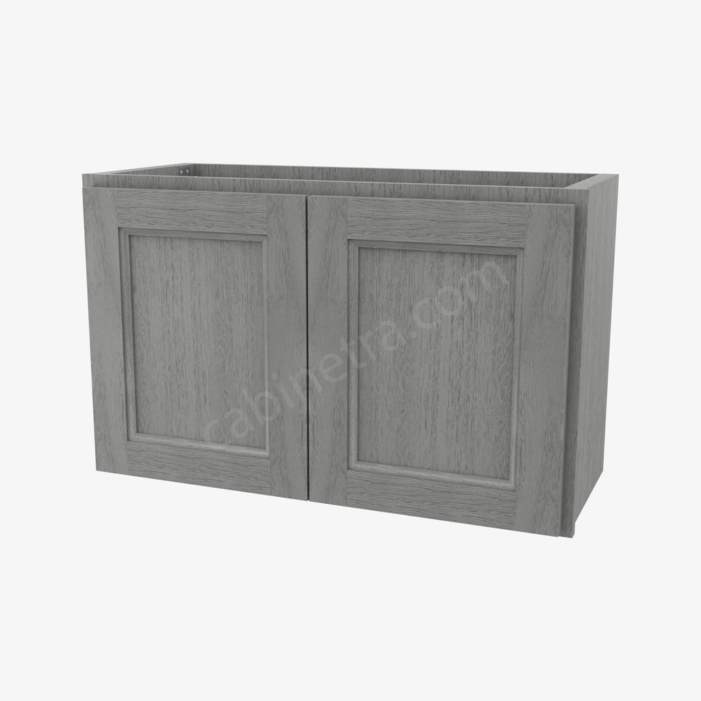 TG-W3018B Double Door Wall Cabinet | Forevermark Midtown Grey