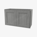 TG-W3018B Double Door Wall Cabinet | Forevermark Midtown Grey