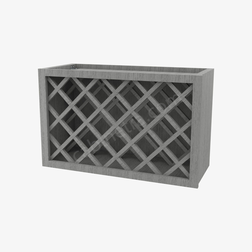TG-W3018WR Wine Rack Cabinet | Forevermark Midtown Grey
