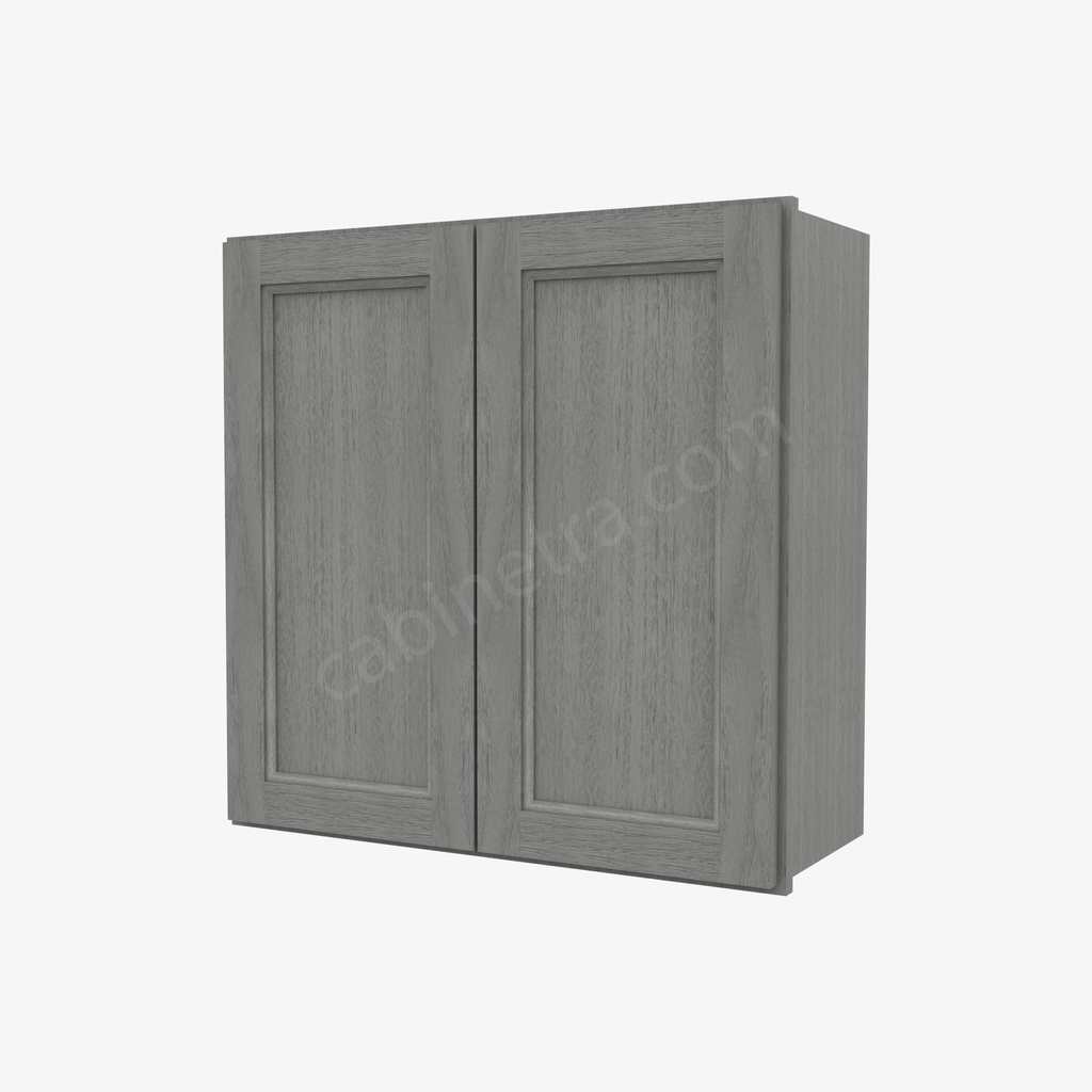 TG-W3030B Double Door Wall Cabinet | Forevermark Midtown Grey