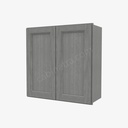 TG-W3030B Double Door Wall Cabinet | Forevermark Midtown Grey