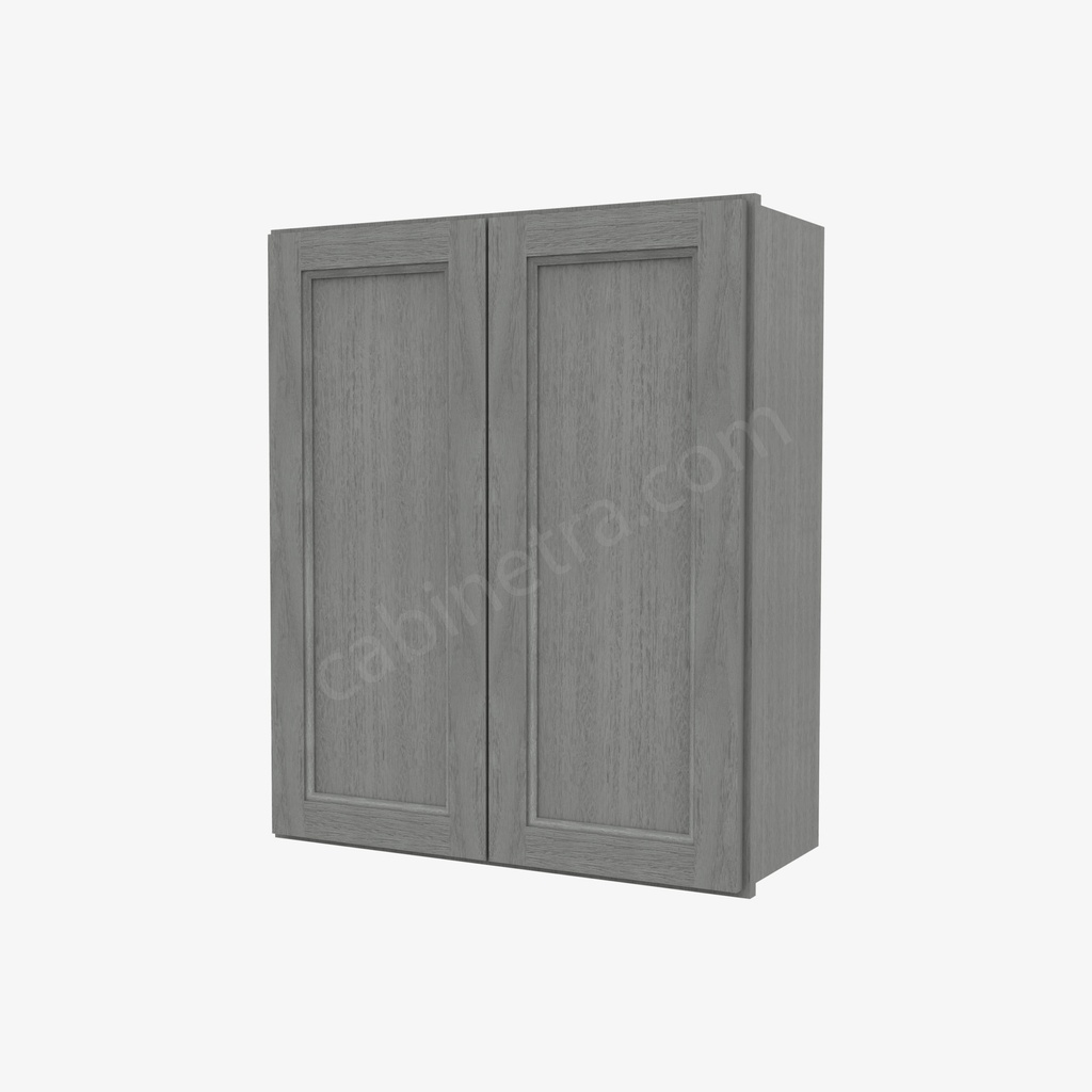 TG-W3036B Double Door Wall Cabinet | Forevermark Midtown Grey