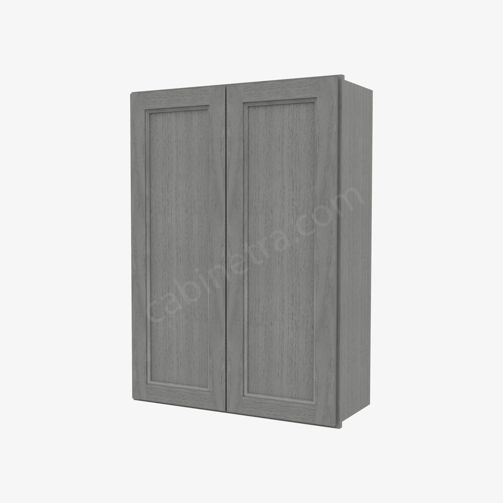 TG-W3042B Double Door Wall Cabinet | Forevermark Midtown Grey
