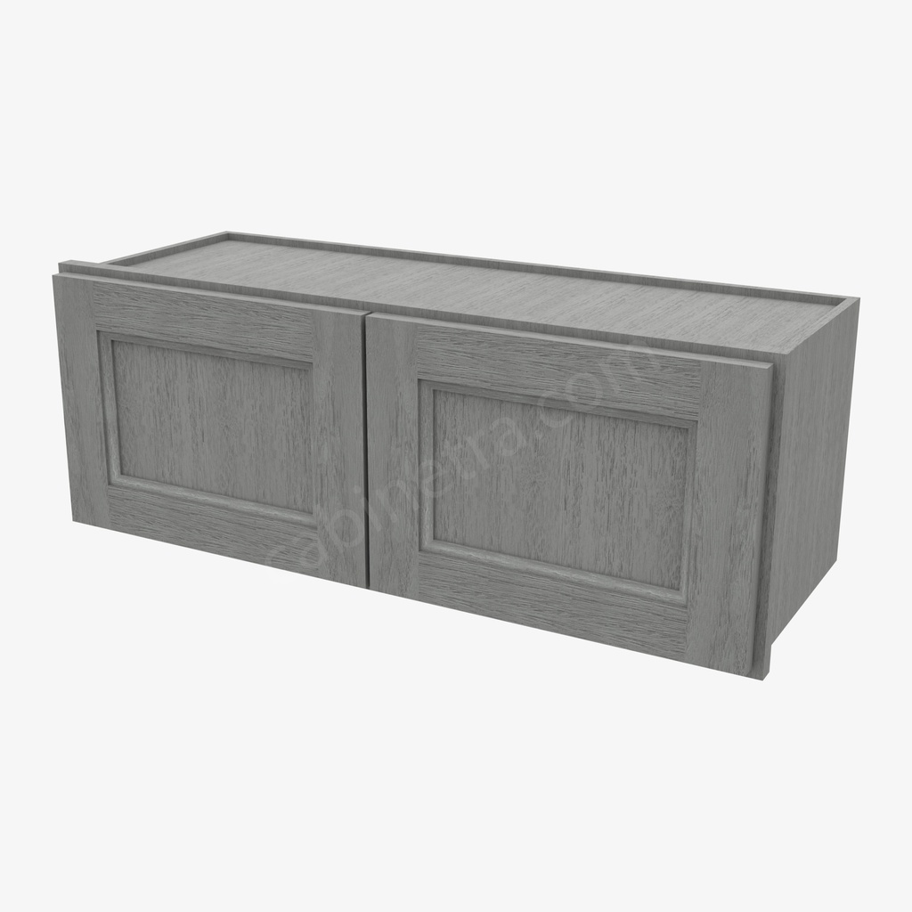 TG-W3312B Double Door Wall Cabinet | Forevermark Midtown Grey