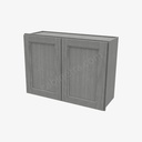 TG-W3324B Double Door Wall Cabinet | Forevermark Midtown Grey