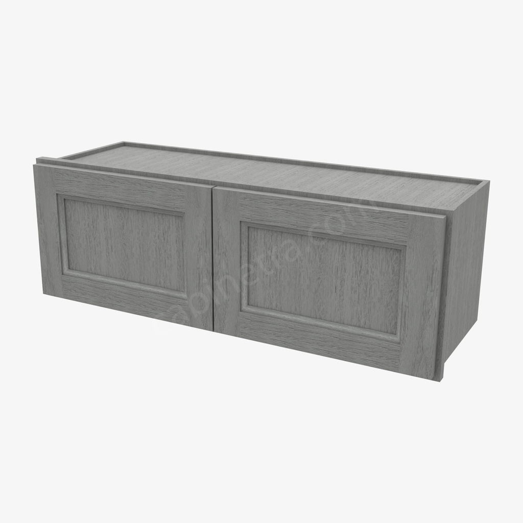 TG-W3612B Double Door Wall Cabinet | Forevermark Midtown Grey