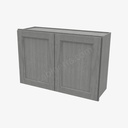 TG-W3624B Double Door Wall Cabinet | Forevermark Midtown Grey