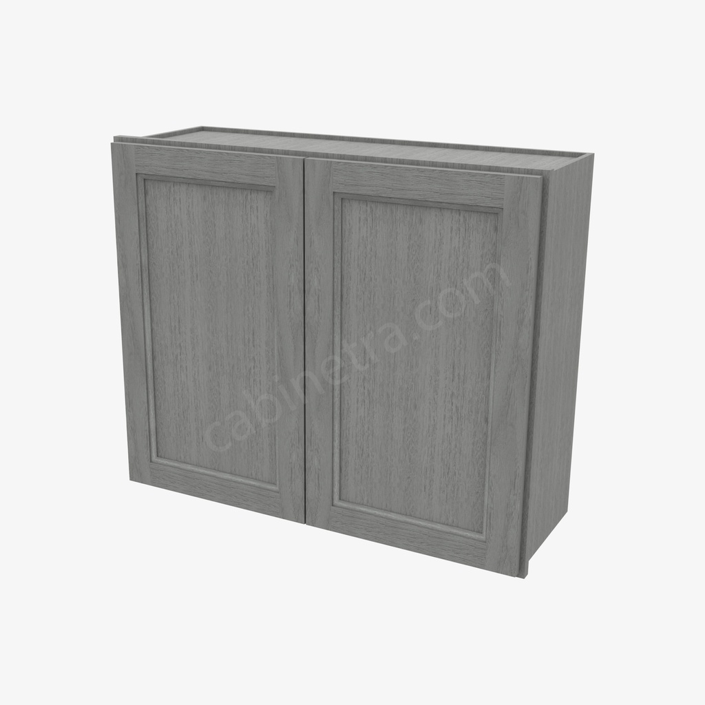TG-W3630B Double Door Wall Cabinet | Forevermark Midtown Grey