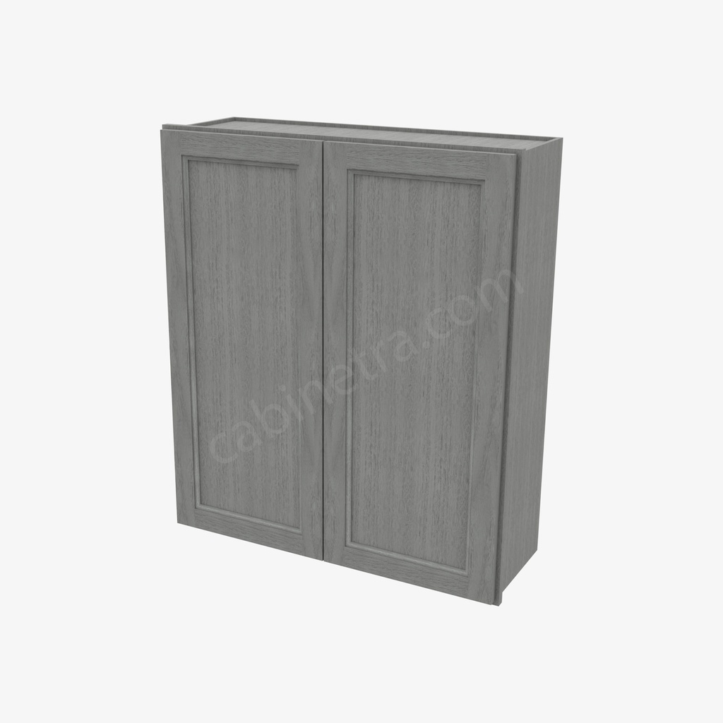 TG-W3642B Double Door Wall Cabinet | Forevermark Midtown Grey
