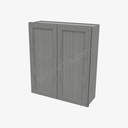 TG-W3642B Double Door Wall Cabinet | Forevermark Midtown Grey