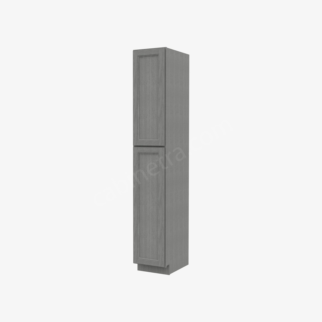 TG-WP1596 Tall Wall Pantry Cabinet | Forevermark Midtown Grey