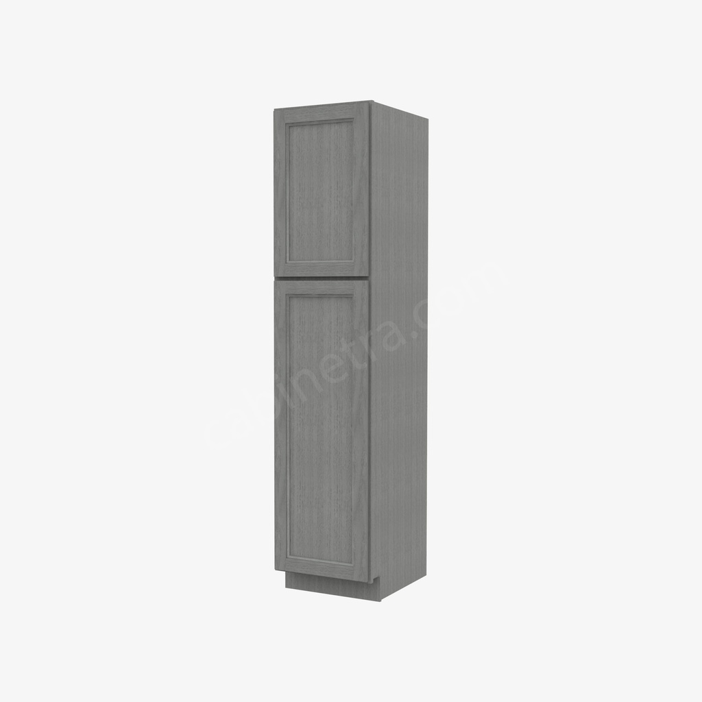 TG-WP1884 Tall Wall Pantry Cabinet | Forevermark Midtown Grey