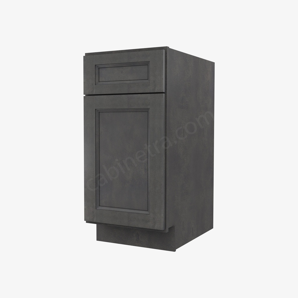 TS-B15 Single Door Base Cabinet | Forevermark Townsquare Grey