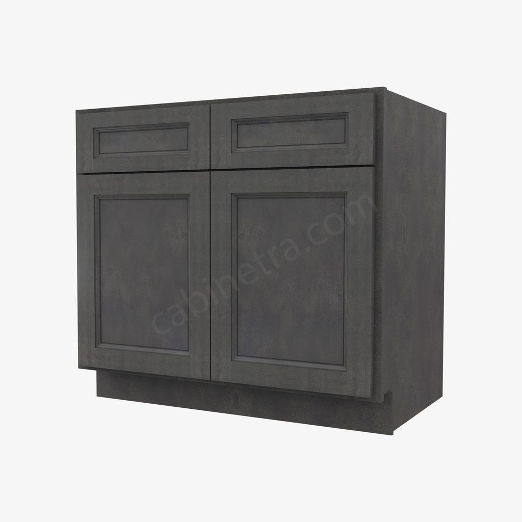 TS-B36B Double Door Base Cabinet | Forevermark Townsquare Grey