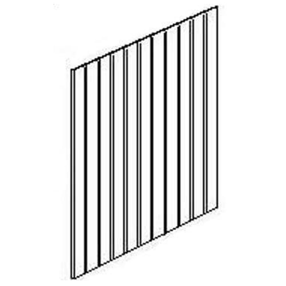 TS-BP48341214 Beaded Board Panel | Forevermark Townsquare Grey