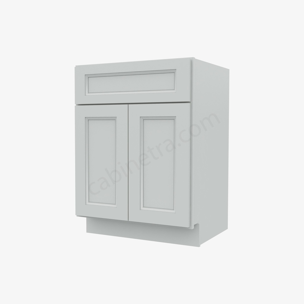 TW-S2421B-34-1/2"" Sink Base Vanity with Drawers | Forevermark Uptown White