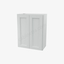 TW-W2430B Double Door Wall Cabinet | Forevermark Uptown White