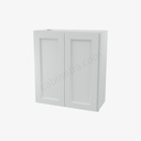 TW-W2730B Double Door Wall Cabinet | Forevermark Uptown White