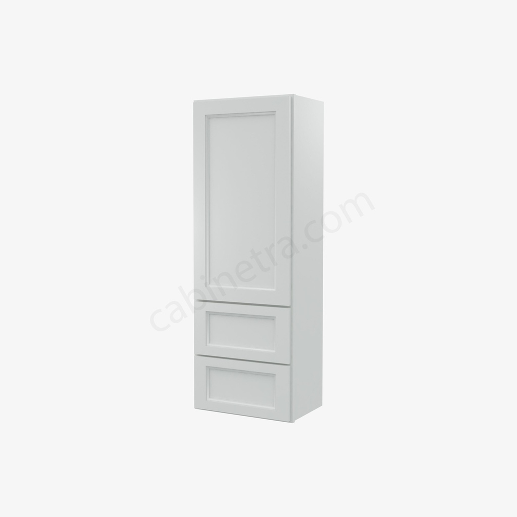 TW-W2D1854 Wall Cabinet With 2 Built-In Drawers | Forevermark Uptown White