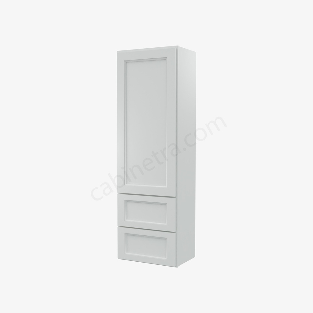 TW-W2D1860 Wall Cabinet With 2 Built-In Drawers | Forevermark Uptown White