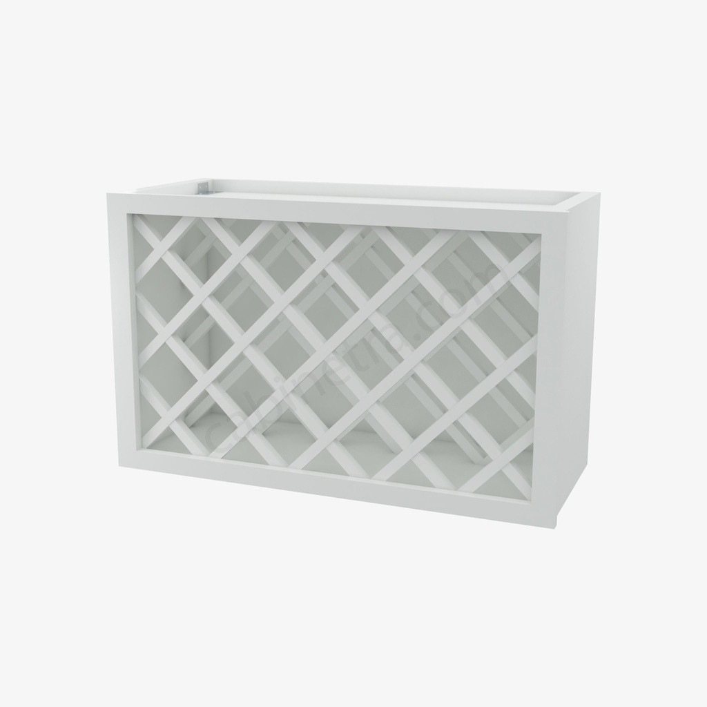 TW-W3018WR Wine Rack Cabinet | Forevermark Uptown White