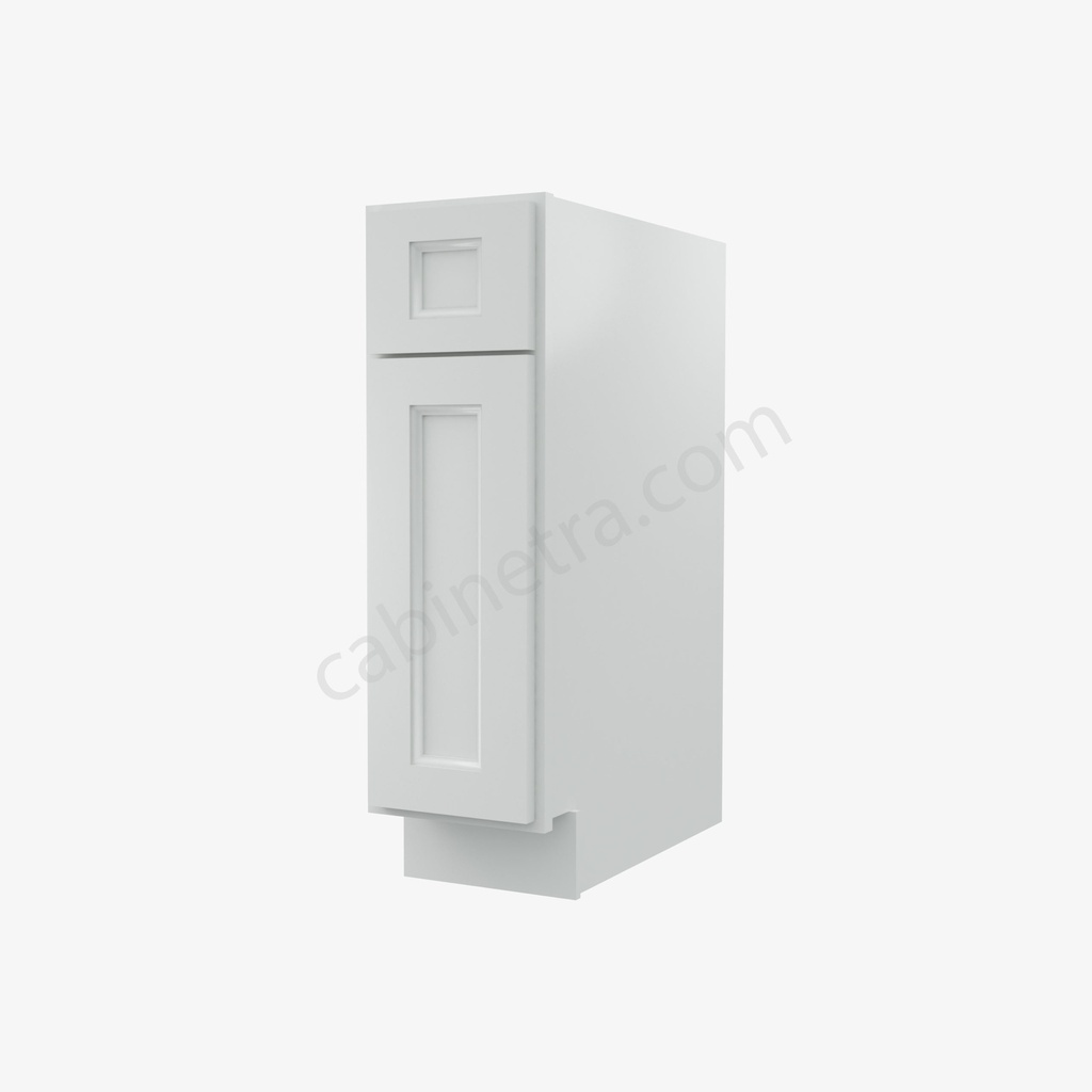 TW-B09 Single Door Base Cabinet | Forevermark Uptown White