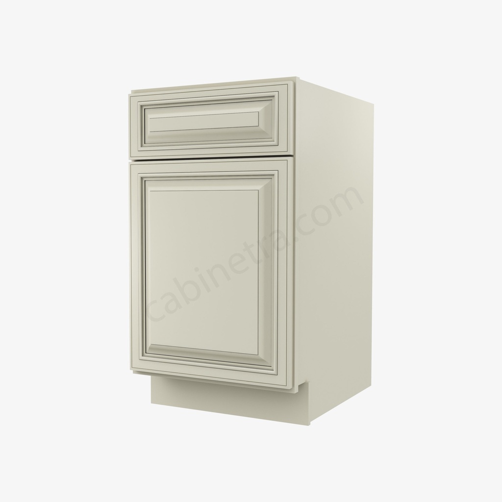 SL-B18 Single Door Base Cabinet | Forevermark Signature Pearl