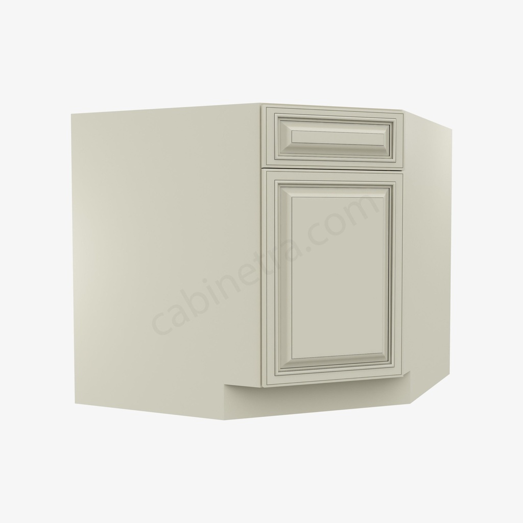 SL-BDCF36K-FL Base Diagonal Corner Floor Cabinet | Forevermark Signature Pearl