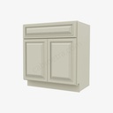 SL-S3021B-34-1/2"" Sink Base Vanity with Drawers | Forevermark Signature Pearl