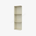 SL-WES536 Wall End Shelf with Open Shelves | Forevermark Signature Pearl