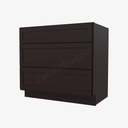 AP-DB36(3) 3 Drawer Pack Base Cabinet | Forevermark Pepper Shaker