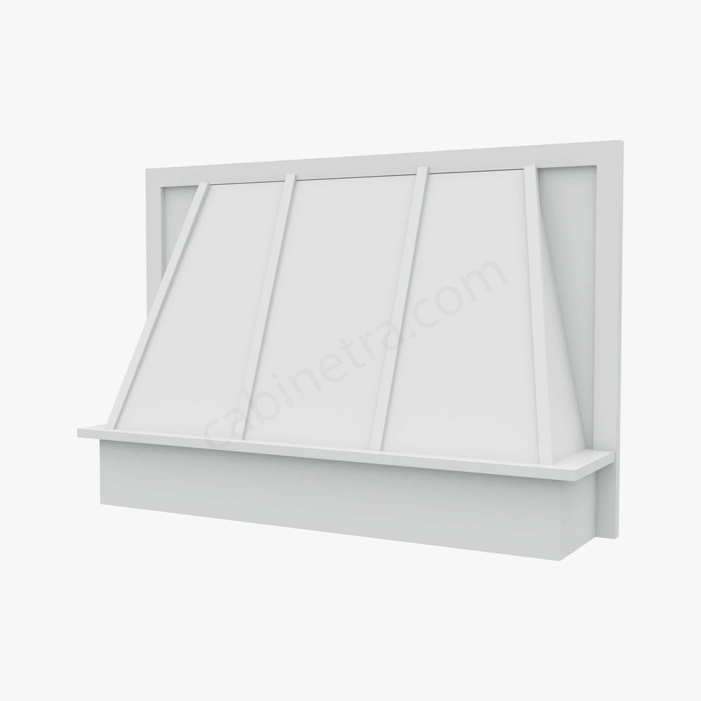 GW-AWH36 Wall Range Hood Cabinet | Forevermark Gramercy White