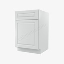 GW-B21 Double Door Base Cabinet | Gramercy White