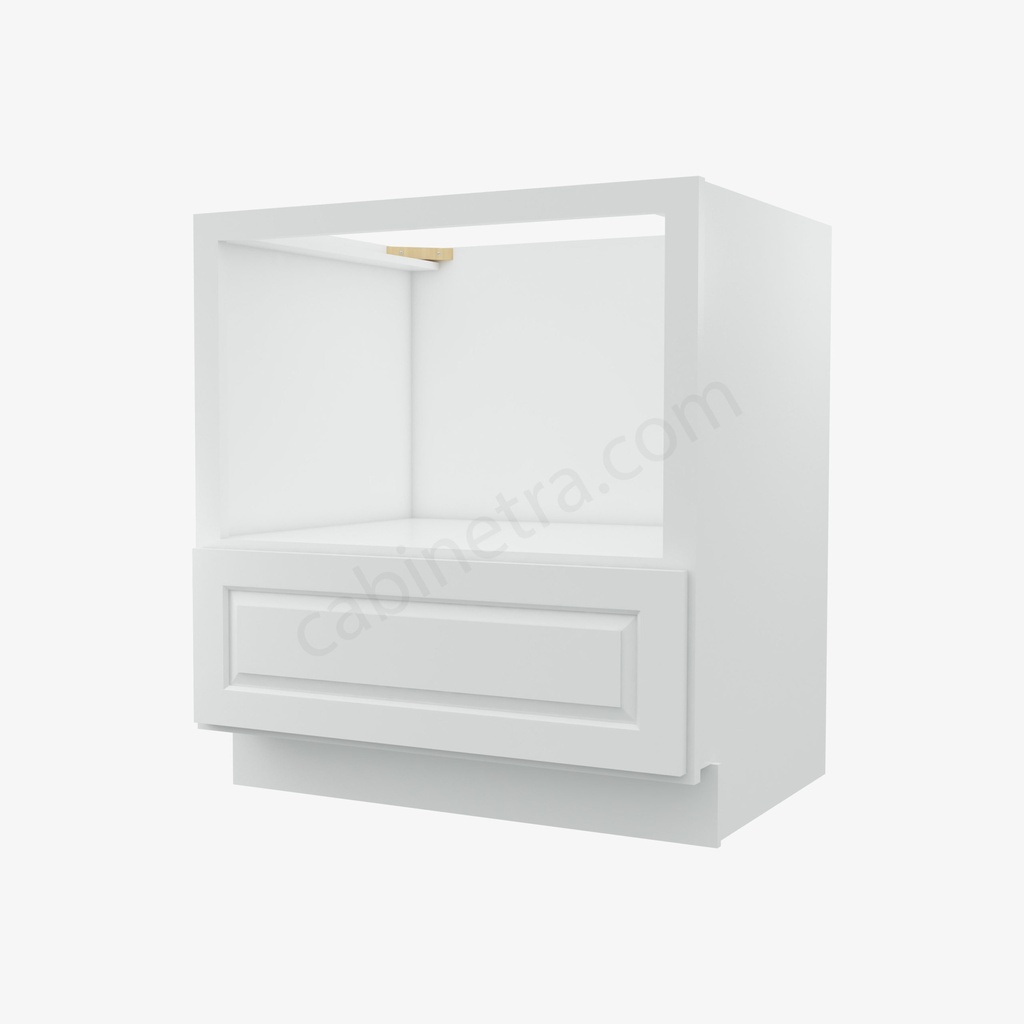 GW-B30MW (30""W) Microwave Base Cabinet | Forevermark Gramercy White