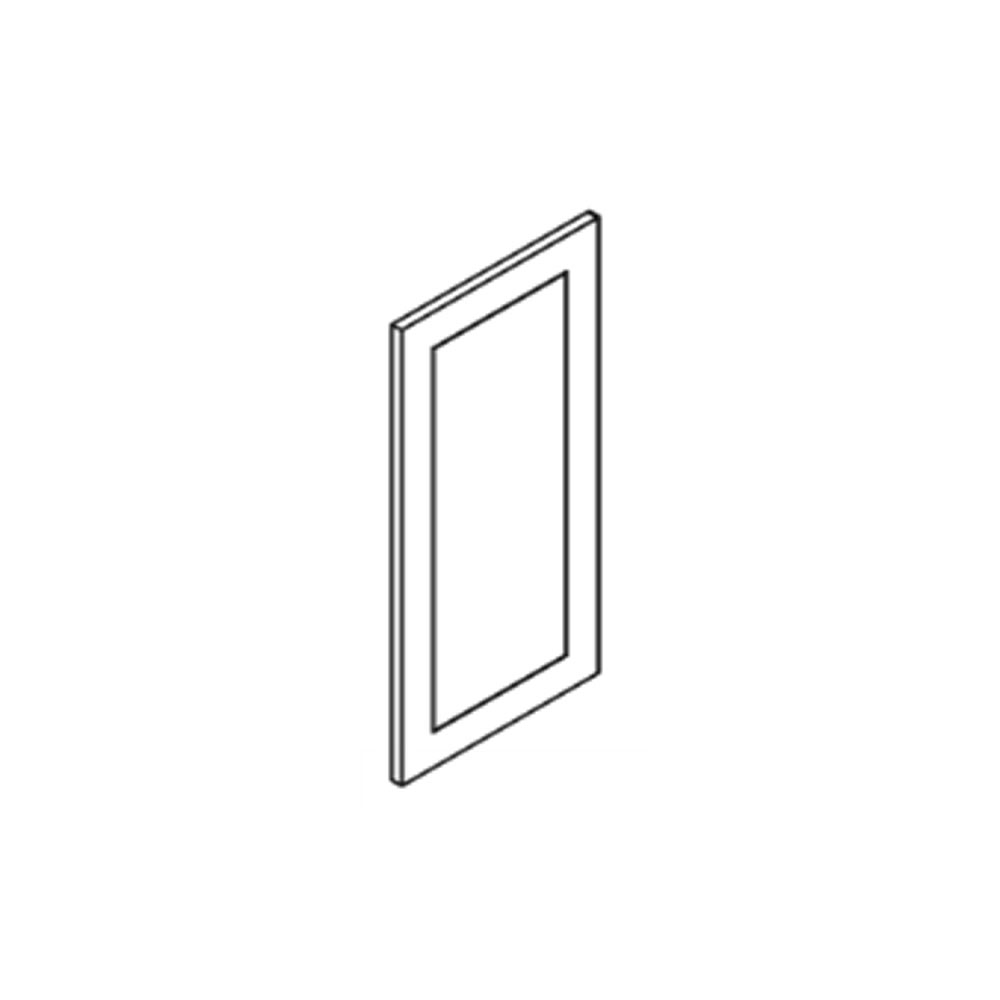 GW-EPW1242D Decorative Wall End Door | Forevermark Gramercy White
