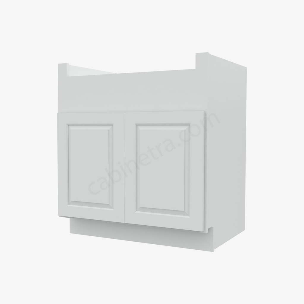GW-FSB30B Farm Sink Base Cabinet | Forevermark Gramercy White