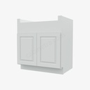 GW-FSB30B Farm Sink Base Cabinet | Forevermark Gramercy White