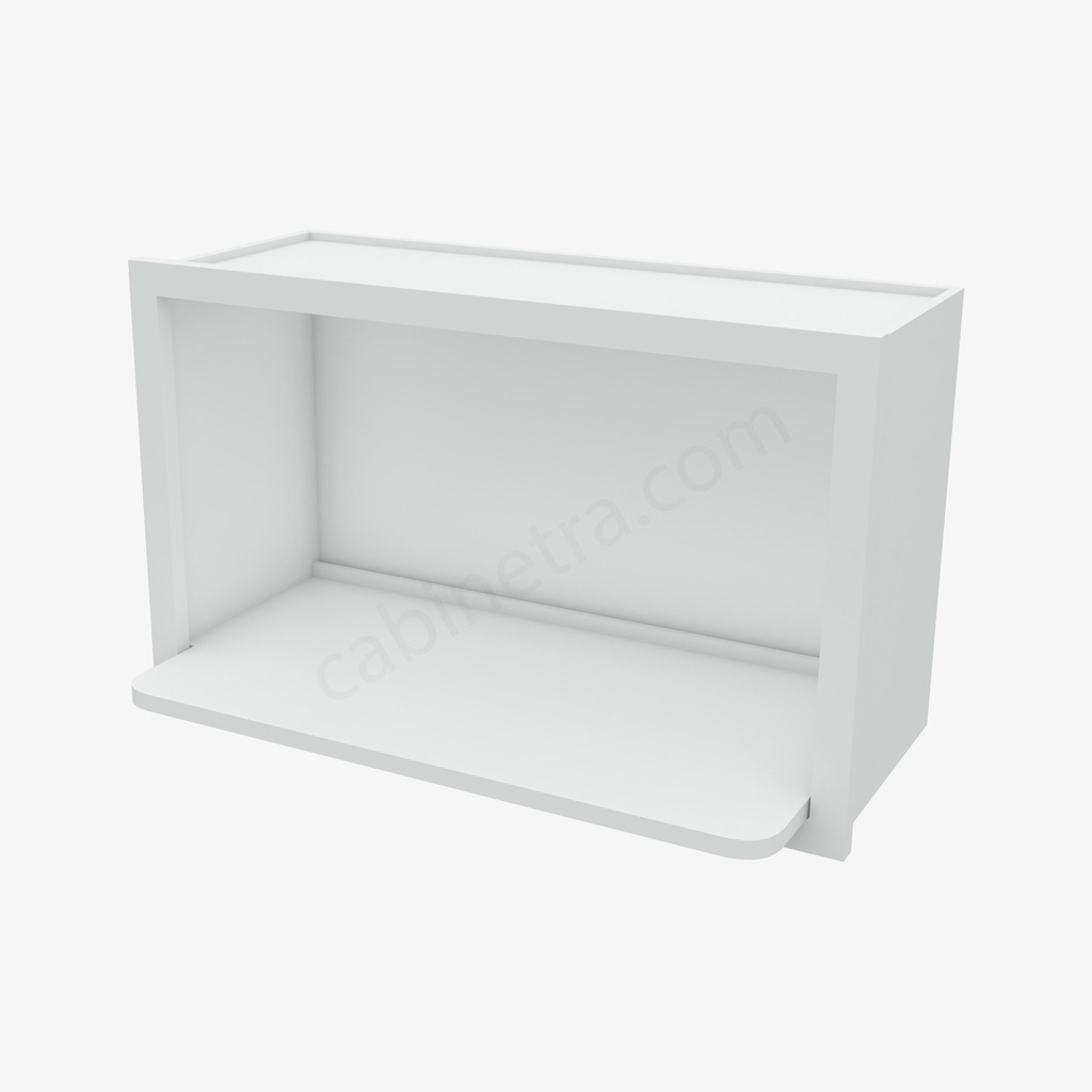 GW-MWO3018PM-12 Microwave Oven Wall Cabinet | Forevermark Gramercy White