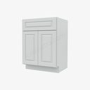 GW-S2421B-34-1/2"" Sink Base Vanity with Drawers | Forevermark Gramercy White