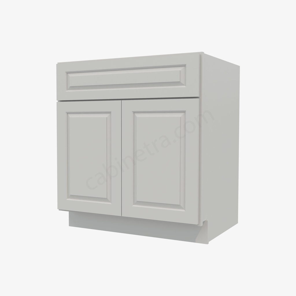 GW-SB30B Sink Base Cabinet | Forevermark Gramercy White