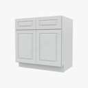 GW-SB33B Sink Base Cabinet | Forevermark Gramercy White