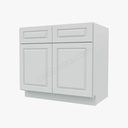 GW-SB36B Sink Base Cabinet | Forevermark Gramercy White