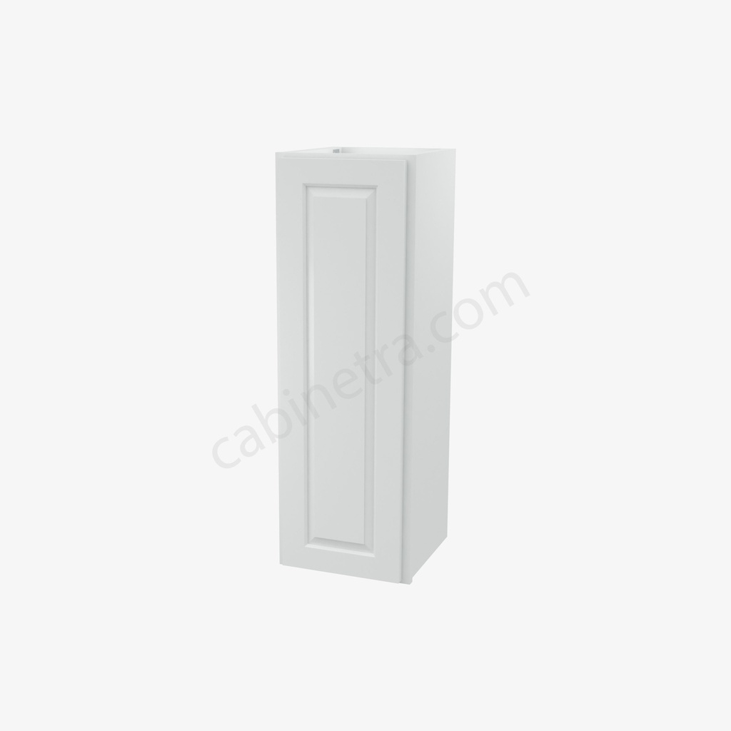 GW-W1236 Single Door Wall Cabinet | Forevermark Gramercy White