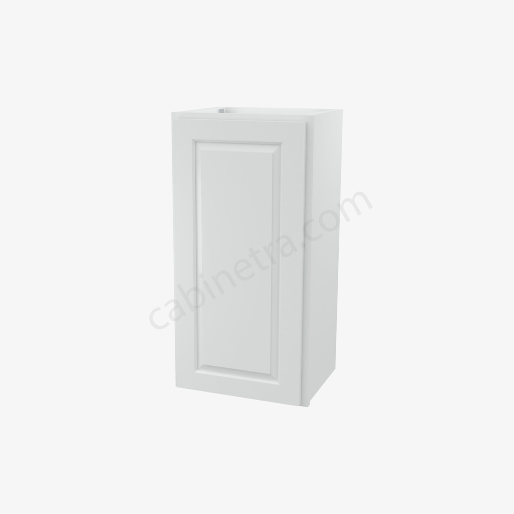 GW-W1530 Single Door Wall Cabinet | Forevermark Gramercy White