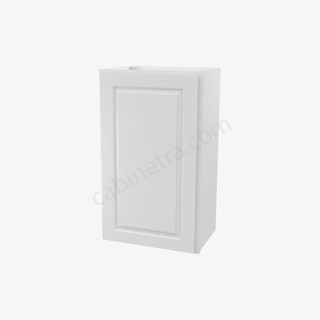 GW-W1830 Single Door Wall Cabinet | Forevermark Gramercy White